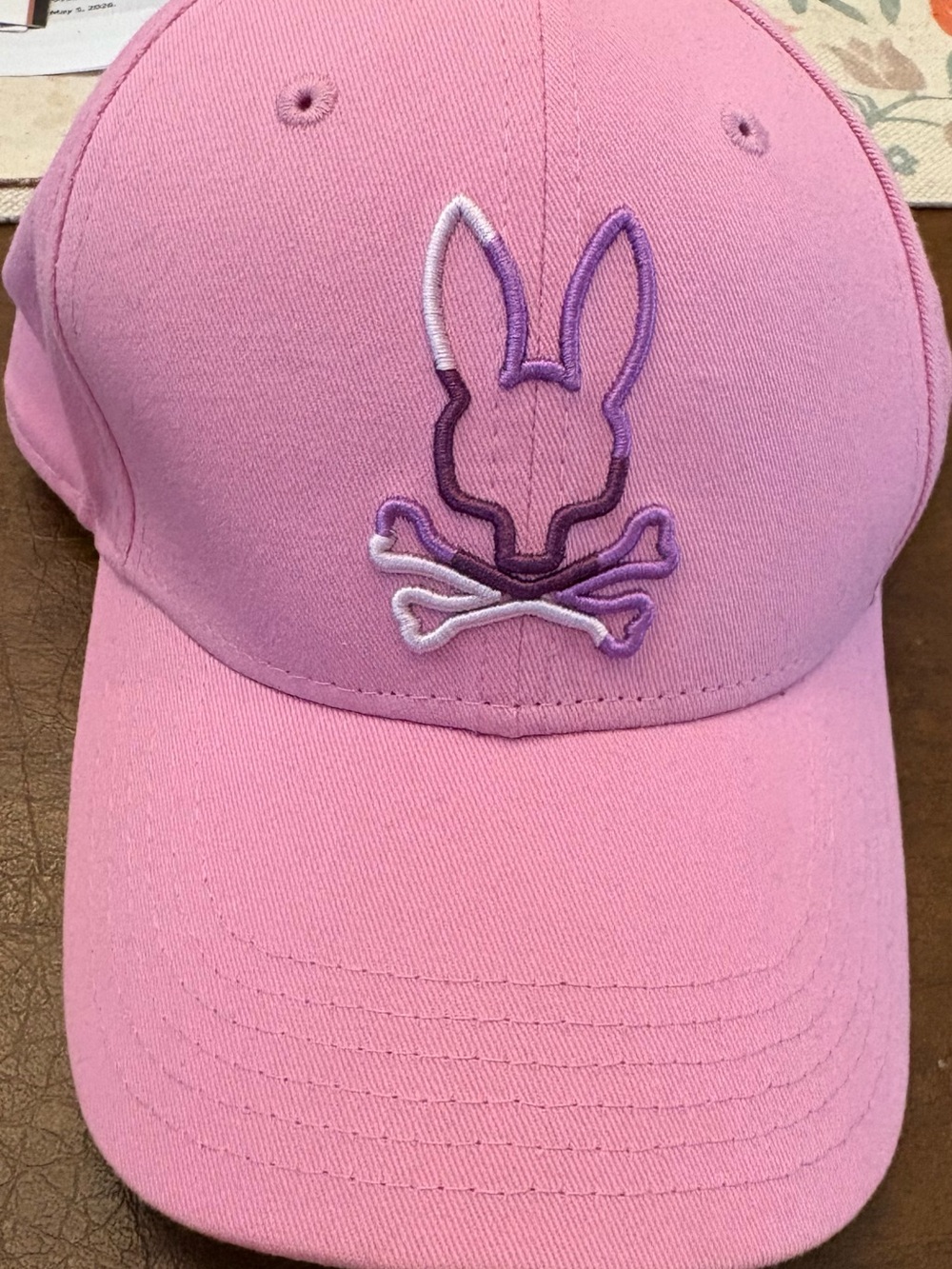 NWT! Mens Psycho Bunny Baseball Cap. O/S